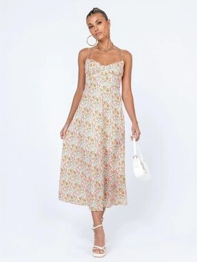 NEW Princess Polly Amara Multicolor Midi Dress